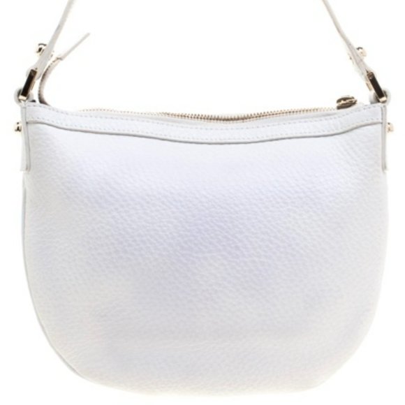 GUCCI White Leather Blondie Hobo Bag - Picture 2 of 7